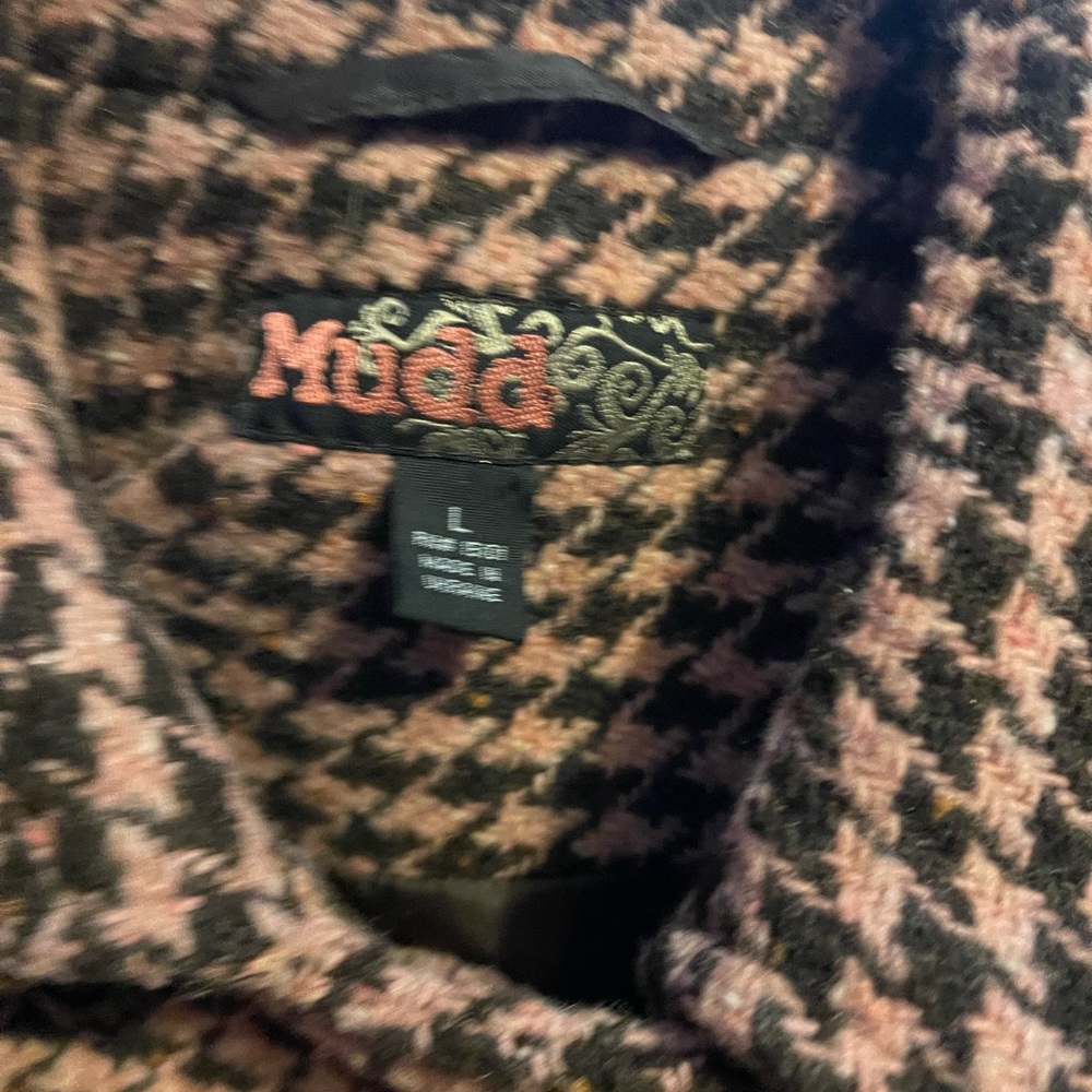 Houndstooth Design Coat. Absolutely Beautiful Coa… - image 3